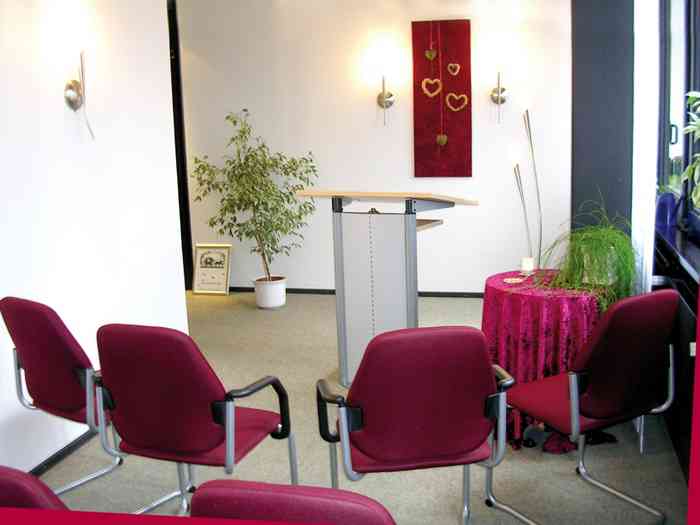 Trauzimmer im neuen Rathaus Standesamt Büdelsdorf