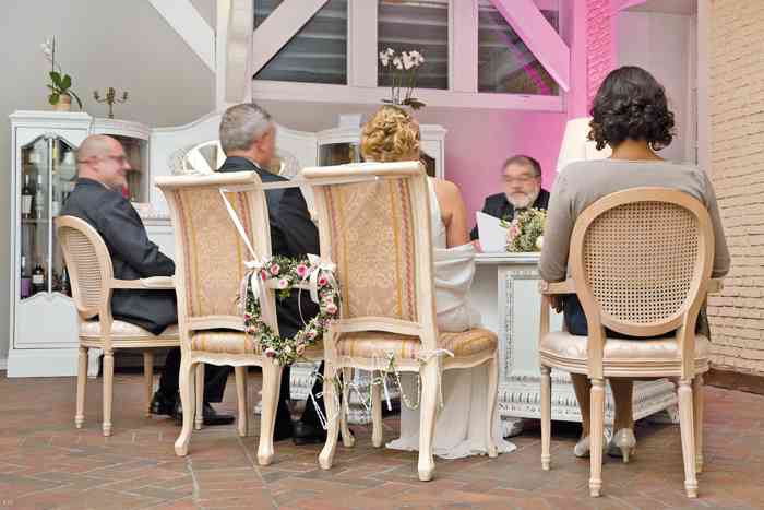 Hochzeitslocation Landsitz Hotel Peterhof Trauzeremonie