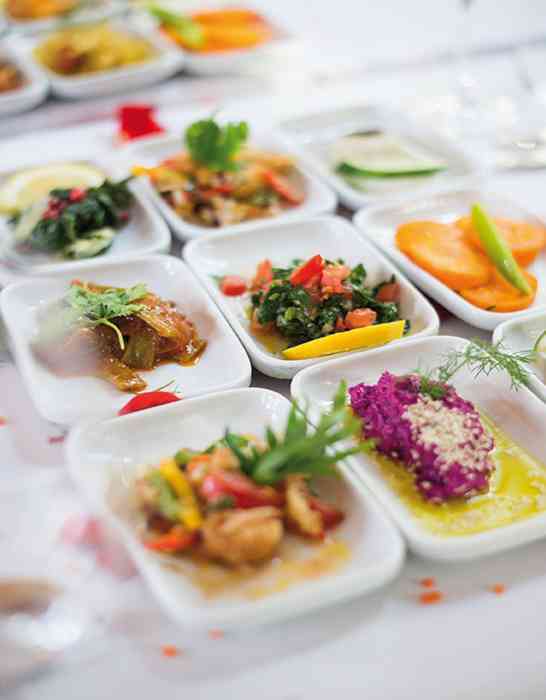 Orientalischer Hochzeitsgenuss Mazza