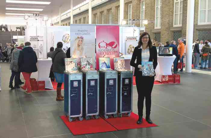 Herz an herz Hochzeitsmesse Neumünster Herz an herz Hochzeitsmesse Neumünster Messestand Kuchenbuchs Hochzeiten
