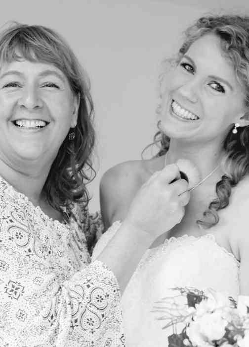 Heike Sonnenberg und Braut Heike Sonnenberg und Braut