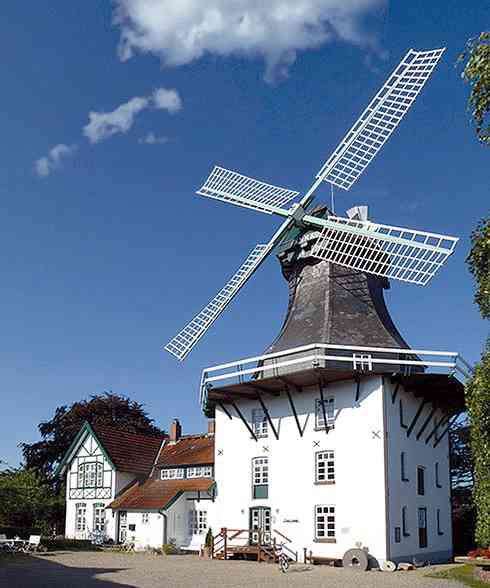 Die Mühle Anna in Rieseby