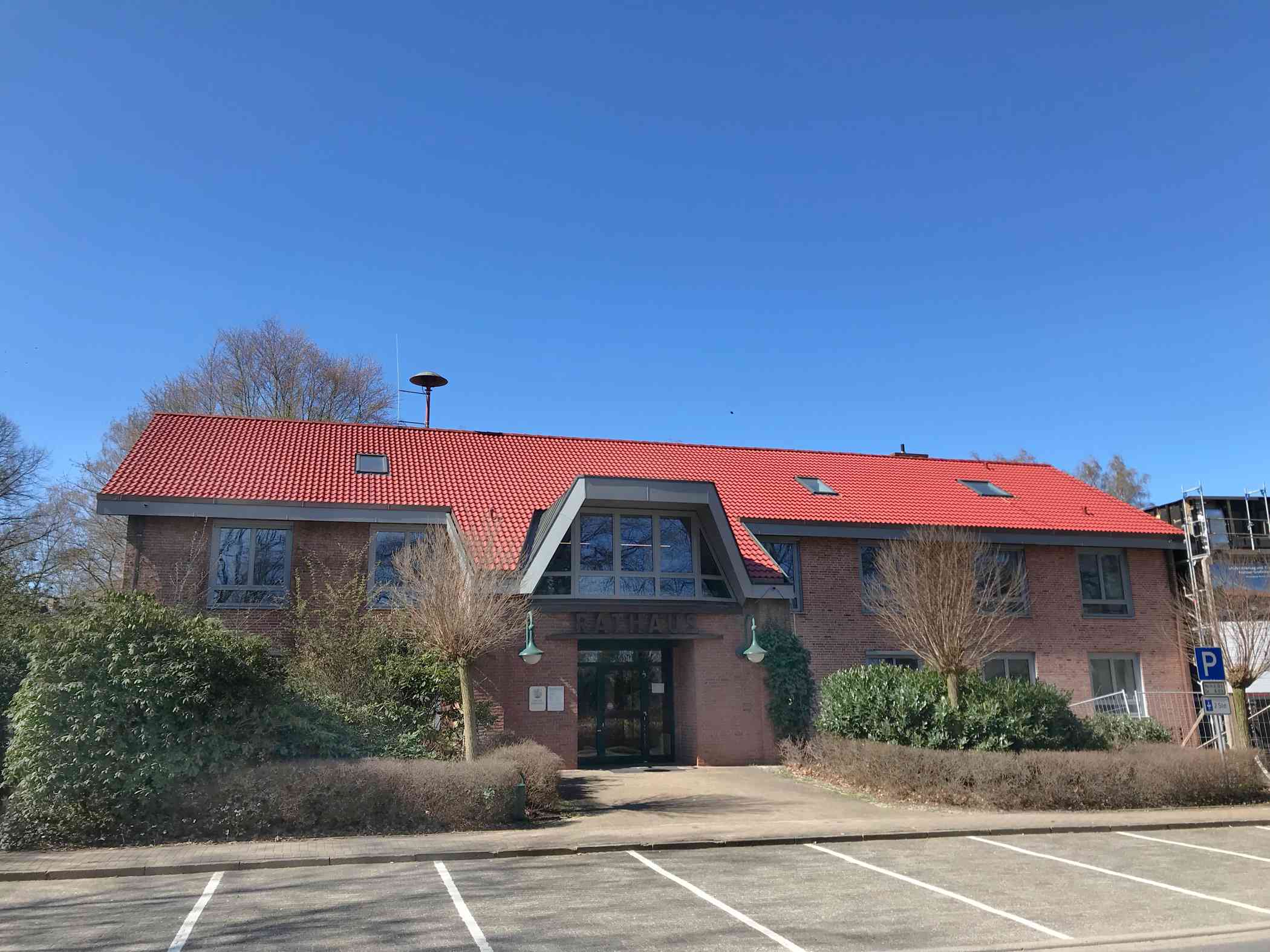 Aussentraustelle Rathaus Großhansdorf