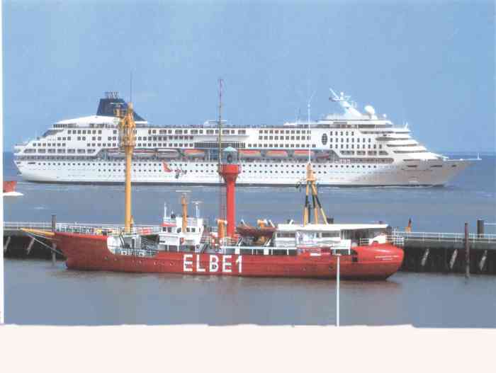 Das Standesamt Cuxhaven bietet an ausgewählten Samstagen Eheschließungen auf dem Feuerschiff Elbe 1 an. Feuerschiff Elbe 1