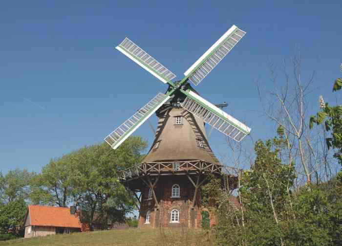 Als offizielle Außenstelle des Standesamtes der Gemeinde Wurster Nordseeküste ist die Midlumer Mühle. Eine traumhafte Kulisse für Ihre Trauung. Galerie-Holländer-Windmühle