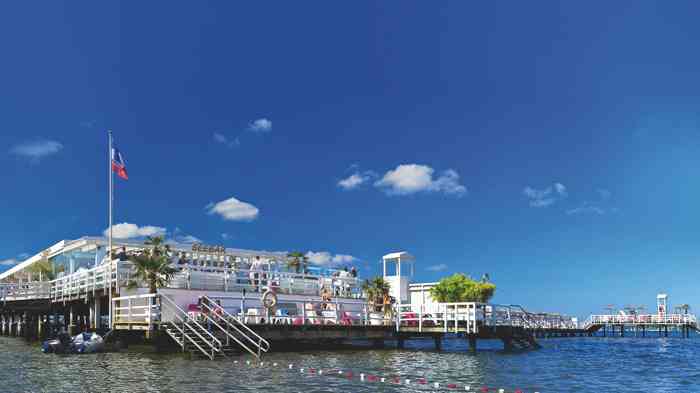 Seebar Düsternbrook auf der Kieler Förde