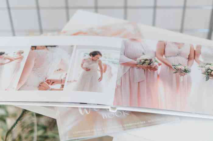 Fotoalben mit Hochzeitsbildern auf der Hochzeitsmesse Hase liebt Igel.