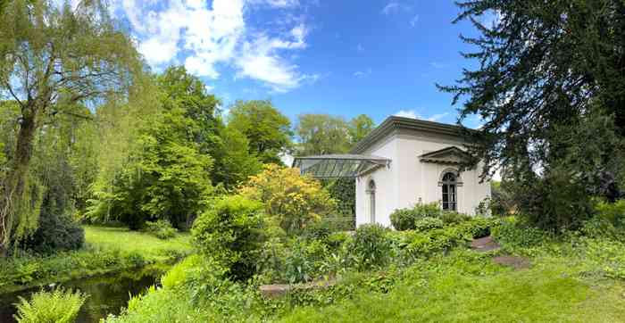 Der Teepavillon im Schlosspark ist Trauort des Standesamtes Oldenburg.