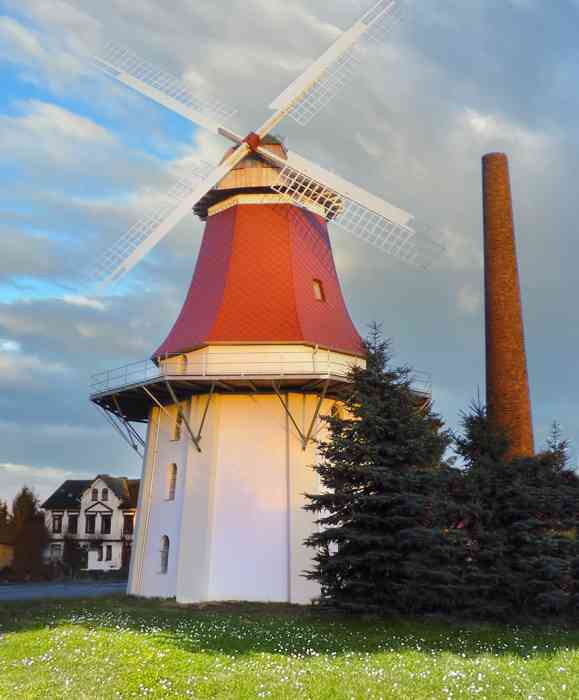 Trauort des Standesamtes Thedinghausen, die Windmühle Emtinghausen.