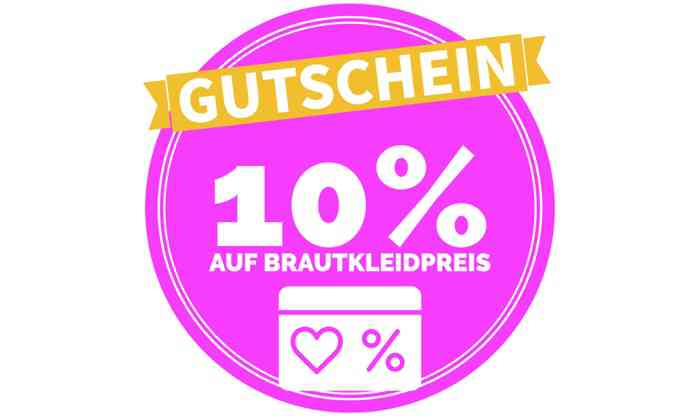 Gutschein in Höhe von 10% des Kleidpreises für den Bräutigan bei Lang Brautmoden in Lüneburg.
