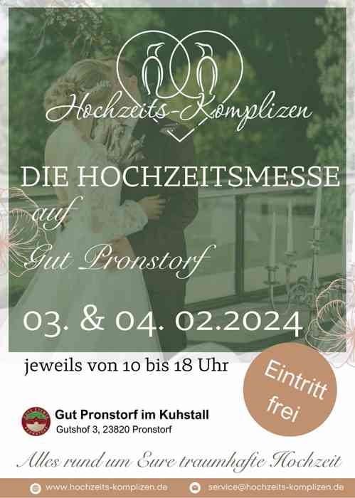 Hochzeitsmesse auf Gut Pronstorf